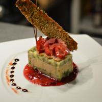 1.mille feuille de foie gras artichaut
